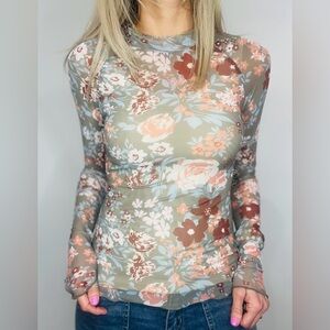 Garden Muse Mesh Top